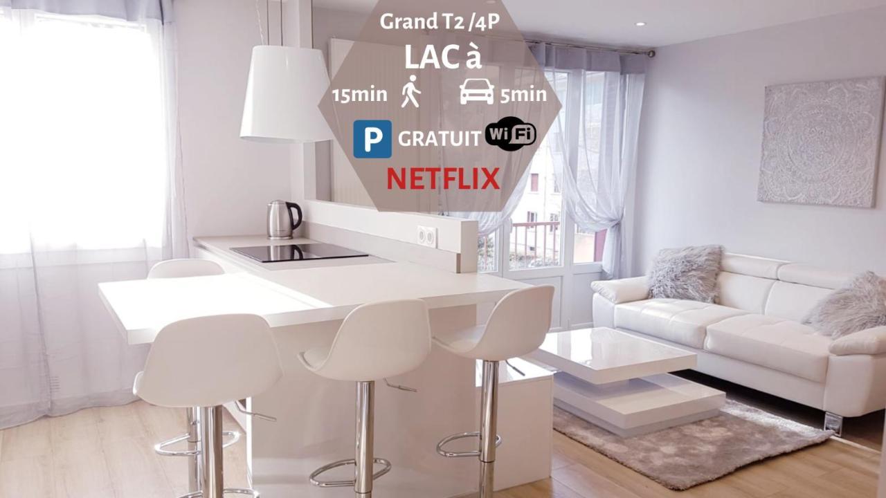 Le White Cosy A 5 Minutes Du Lac Avec Parking Privatif Gratuit Annecy Eksteriør billede